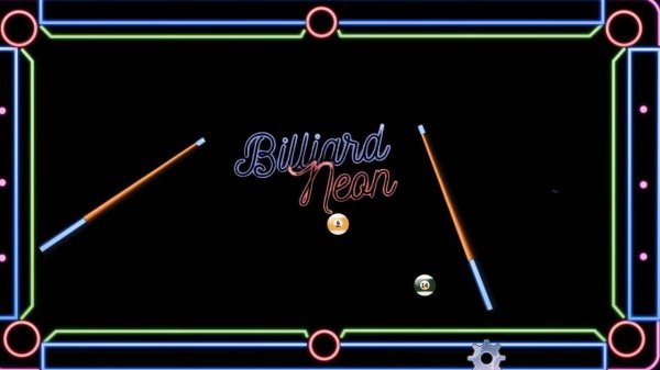 Neon Billiard Casual Game