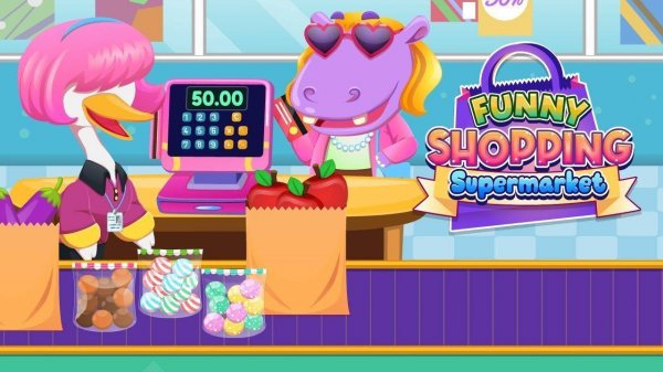 Supermarket Shopping Puzzle Fun