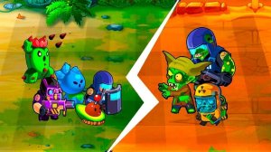 SWAT & Plants vs Zombies: Tower Defense Strategy Game