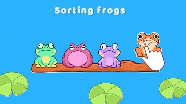 Frog Sorting Puzzle