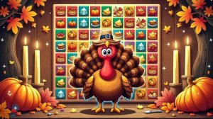 Turkey Twist Tetriz - Thanksgiving Puzzle Game