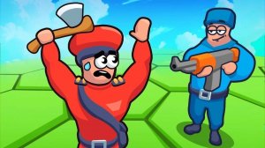 Tile Hex World: Red vs Blue - Strategy Builder Game