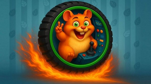 Hamster Roll Physics Puzzle