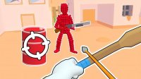 Stickman Archer: Shooting Arrows at Reds Online Arcade Game