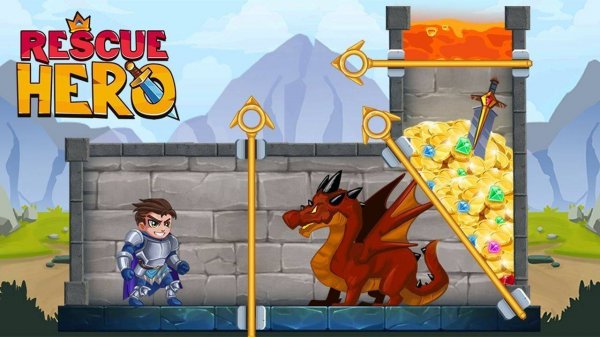 Puzzle Hero Pin Rescue