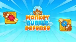 Monkey Bubble Defense: Tower Defense Game