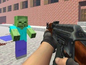 Counter Craft 2 Zombies Survival Shooter - Ludoryx free online game