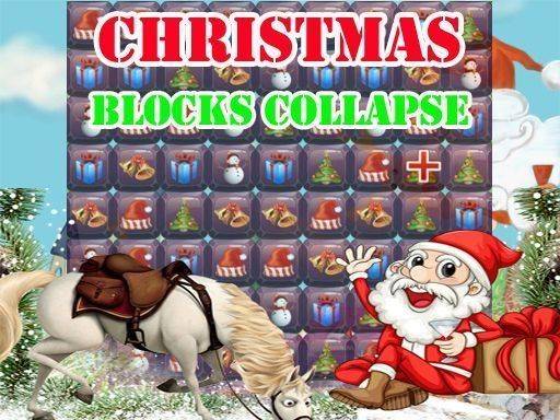Festive Blocks Collapse Puzzle