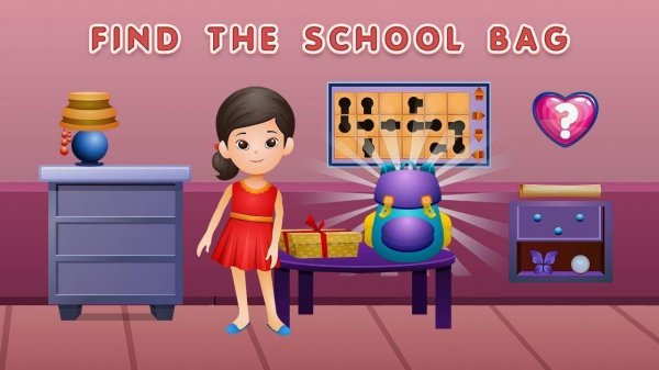 Hidden School Bag Puzzle Adventure