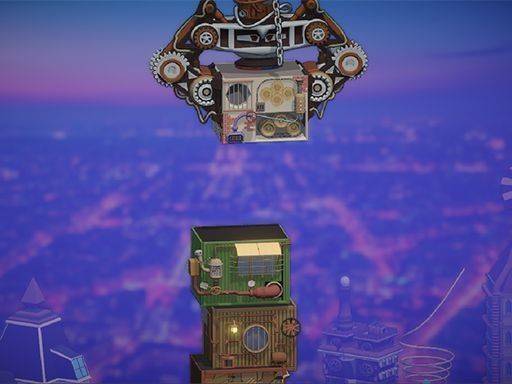 Steampunk Tower Stacking Challenge