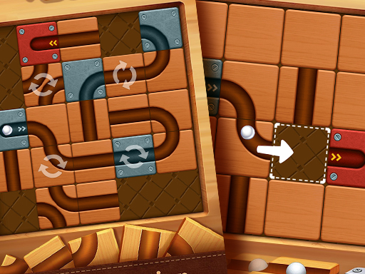 Wooden Track Puzzle Challenge