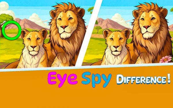 Garden Spot Difference Puzzle
