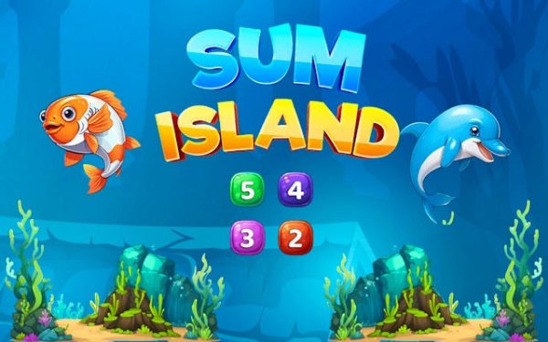 Sum Island Number Puzzle