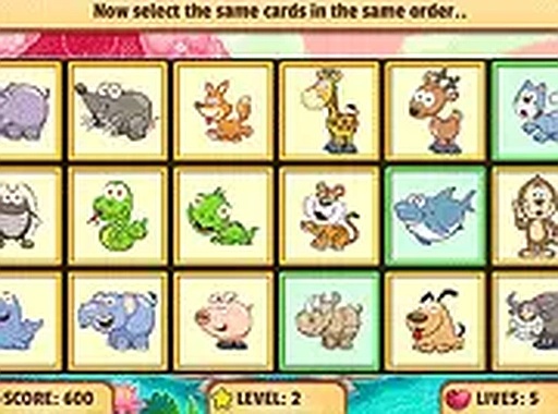 Memory Safari Challenge