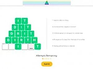 Letter Tower Riddle Challenge