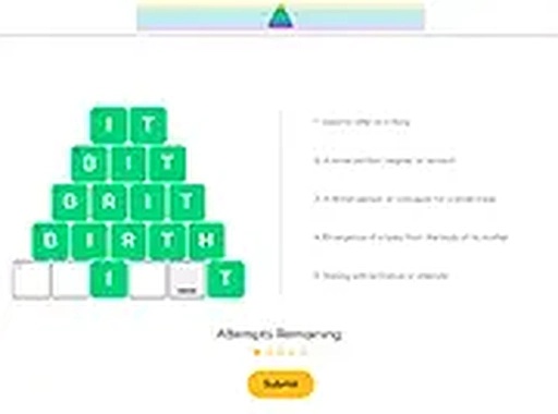 Letter Tower Riddle Challenge