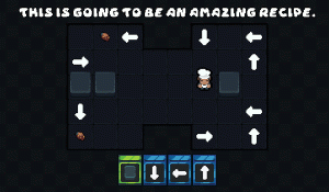 Chef's Path Collection Puzzle