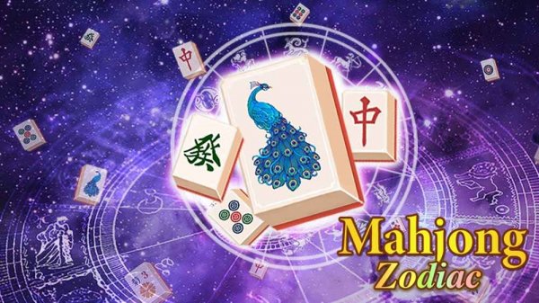 Zodiac Mahjong Solitaire Puzzle